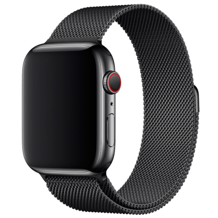 Ремінець Apple Watch Milanese Loop 42mm/44mm/45mm/49mm (Black)