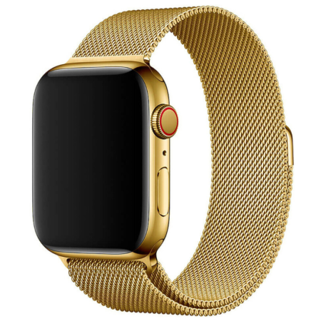 Ремінець Apple Watch Milanese Loop 38mm/40mm/41mm (Gold)