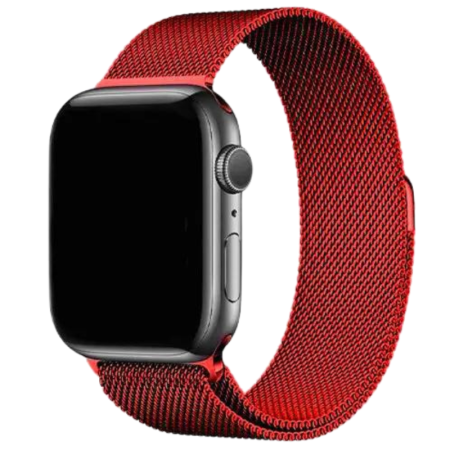 Ремінець Apple Watch Milanese Loop 38mm/40mm/41mm (Red)
