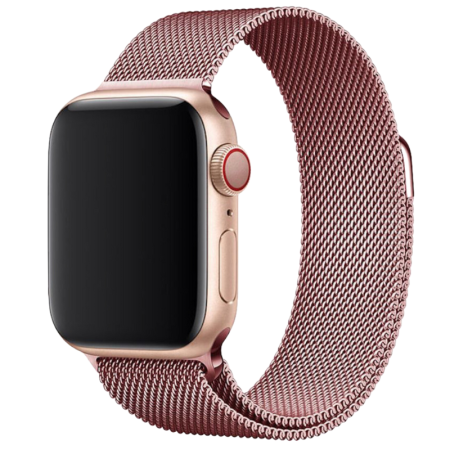 Ремінець Apple Watch Milanese Loop 42mm/44mm/45mm/49mm (Rose Gold)