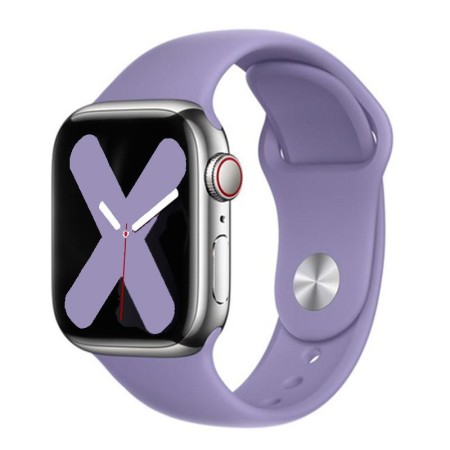 Apple Sport Band for Apple Watch 42mm/44mm/45mm/49mm (Black Currant)