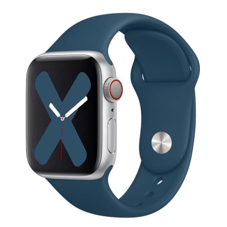 Apple Sport Band for Apple Watch 38mm/40mm/41mm (Blue Cobalt)