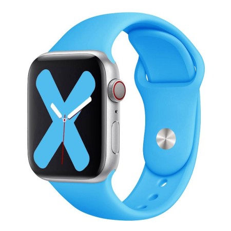 Apple Sport Band for Apple Watch 38mm/40mm/41mm (Blue)