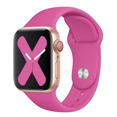 Apple Sport Band for Apple Watch 42mm/44mm/45mm/49mm (Dragon Fruit)