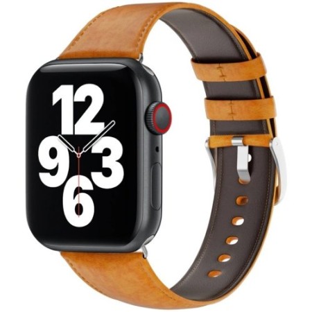 Ремінець WIWU Crazy horse leather watch band  38/40/41/42mm (Wi-WB003) Brown  у Хмельницькому