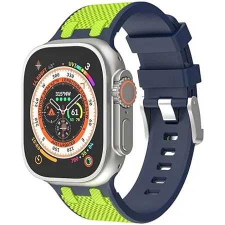 Ремінець WIWU Kylin silicon Watch Band 42/44/45/49mm (Wi-WB015) Fluorescent Green  у Львові