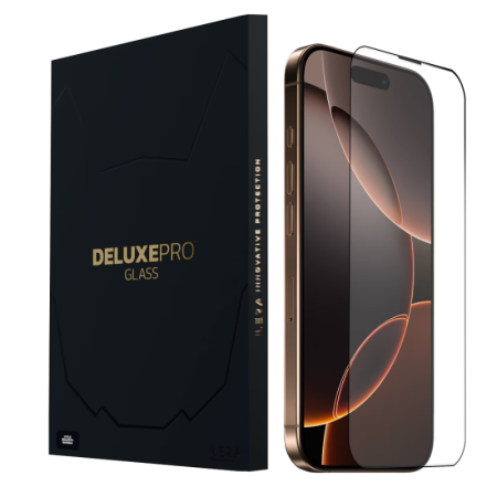 Захисне скло iLera Deluxe Full Cover Glass для iPhone 16 Pro/17  у Запоріжжі