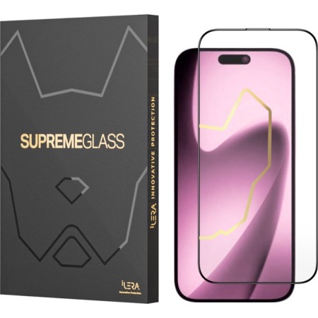 Захисне скло iLera Deluxe Full Cover Glass для iPhone 17 Pro Max (ILFCDL17PRMX)  у Запоріжжі