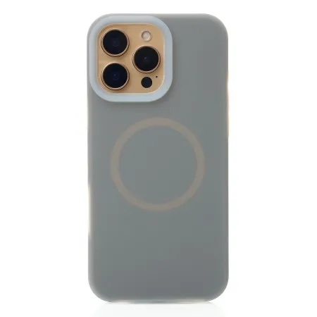 Чохол Liquid Silicone Full with MagSafe для Apple iPhone 16 Pro Max (Stone Gray)  у Вінниці