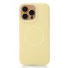 Чохол Liquid Silicone Full with MagSafe для Apple iPhone 16 Pro (Sunglow)