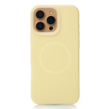 Чохол Liquid Silicone Full with MagSafe для Apple iPhone 17 Pro Max (Sunglow)  у Чернігові