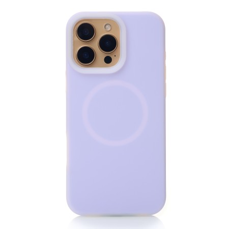 Чохол Liquid Silicone Full with MagSafe для Apple iPhone 16 Pro (Violet)