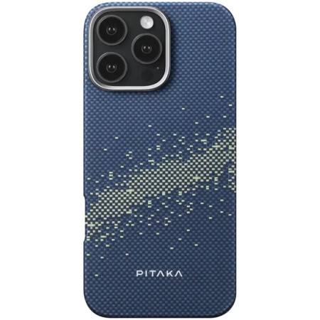 Чохол для iPhone 16 Pro Max Pitaka Tactile Woven Case StarPeak Milky Way Galaxy (KI1602PMYG)  у Микуличині