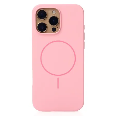 Чохол Silicone Beats Case with MagSafe для Apple iPhone 16 Pro Max (Pink)