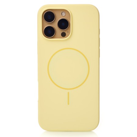 Чохол Silicone Beats Case with MagSafe для Apple iPhone 16 Pro Max (Sunglow)