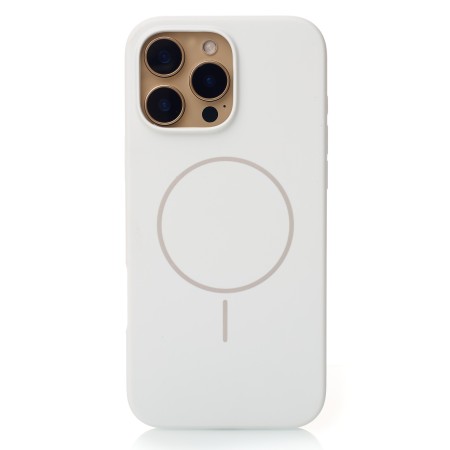 Чохол Silicone Beats Case with MagSafe для Apple iPhone 16 Pro (White)