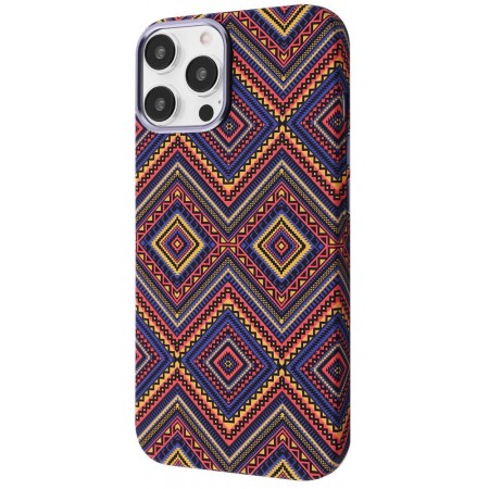 Чохол WAVE Gleam Case with Magnetic Ring iPhone 16 Pro Max (Bright Ornament)