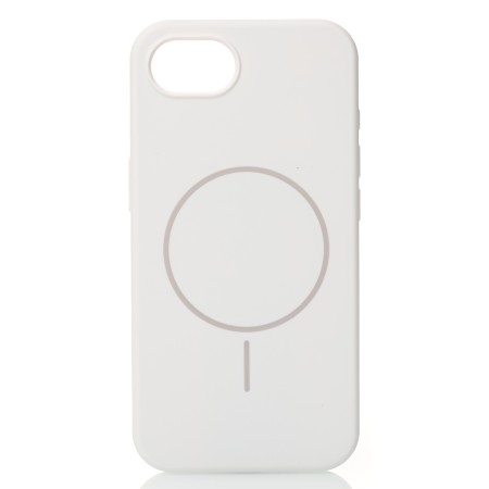 Чохол Silicone Beats Case with MagSafe для Apple iPhone 16e/17e (White)