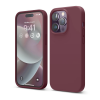 Чохол True Liquid Silicone Cover для Apple iPhone 14 Pro (Burgundy) у Миколаєві