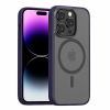 Чохол Matte Protective Case with MagSafe для Apple iPhone 14 Pro (Dark Purple) у Луцьку