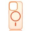 Чохол SOFT MATT with MagSafe для iPhone 14 Pro Max (Orange)