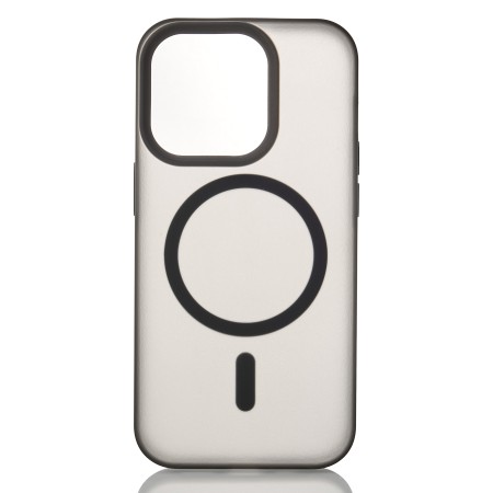 Чохол SOFT MATT with MagSafe для iPhone 14 Pro Max (Black)