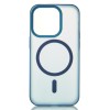 Чохол SOFT MATT with MagSafe для iPhone 14 Pro Max (Dark Blue)