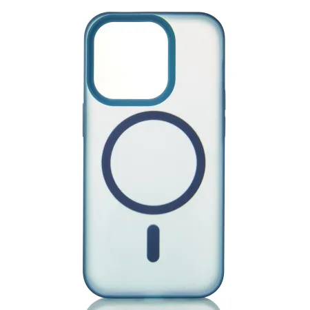 Чохол SOFT MATT with MagSafe для iPhone 14 Pro Max (Dark Blue)  у Яремче