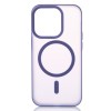 Чохол SOFT MATT with MagSafe для iPhone 14 Pro Max (Dark Purple)
