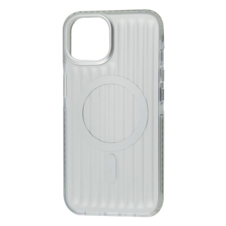 Чохол Fibra Ridge Case with MagSafe для Apple iPhone 13/14 (Silver)