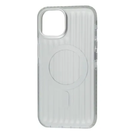 Чохол Fibra Ridge Case with MagSafe для Apple iPhone 13/14 (Silver)