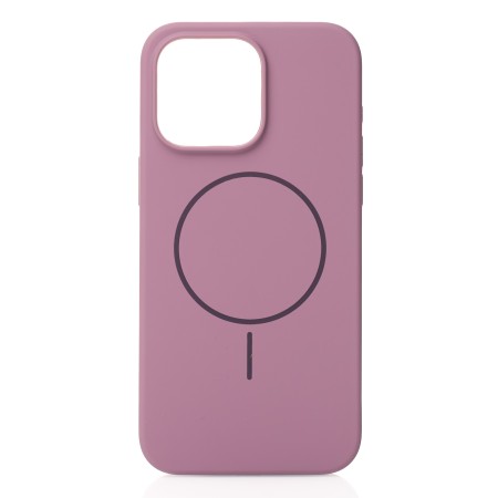 Чохол Silicone Beats Case with MagSafe для Apple iPhone 14 Pro (Lavander)
