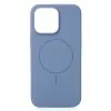 Чохол Silicone Beats Case with MagSafe для Apple iPhone 13/14 (Storm Blue)