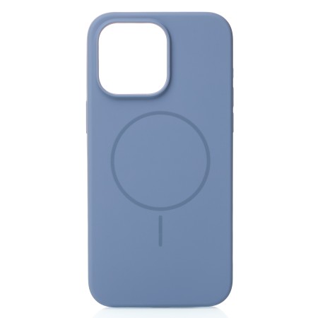 Чохол Silicone Beats Case with MagSafe для Apple iPhone 14 Pro (Storm Blue)