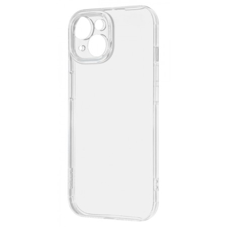 Силіконова накладка Baseus Simple Series 2 для iPhone 15 Plus (Прозорий)