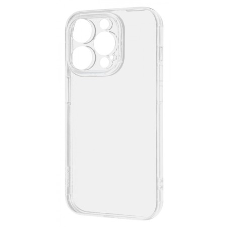 Силіконова накладка Baseus Simple Series 2 для iPhone 15 Pro (Прозорий)