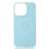 Чохол Liquid Silicone Full with MagSafe для Apple iPhone 15 (Blue Fog)  у Микуличині