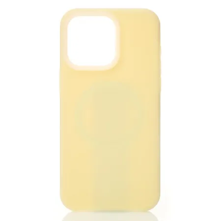Чохол Liquid Silicone Full with MagSafe для Apple iPhone 14 Pro Max (Sunglow)