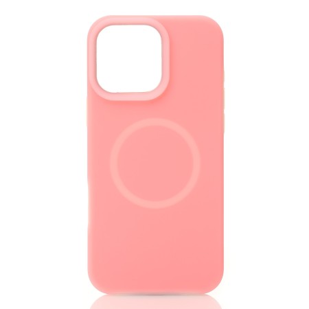 Чохол Liquid Silicone Full with MagSafe для Apple iPhone 15 Pro Max (Pink)  у Микуличині