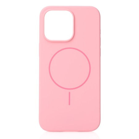 Чохол Silicone Beats Case with MagSafe для Apple iPhone 14 Pro (Pink)