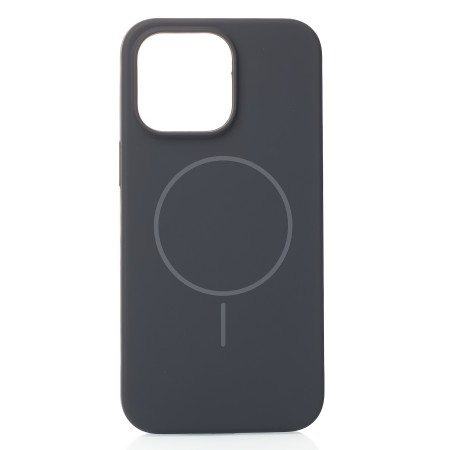 Чохол Silicone Beats Case with MagSafe для Apple iPhone 14 Pro (Stone Gray)