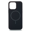 Чохол Silicone Beats Case with MagSafe для Apple iPhone 15 Pro Max (Black)  у Луцьку
