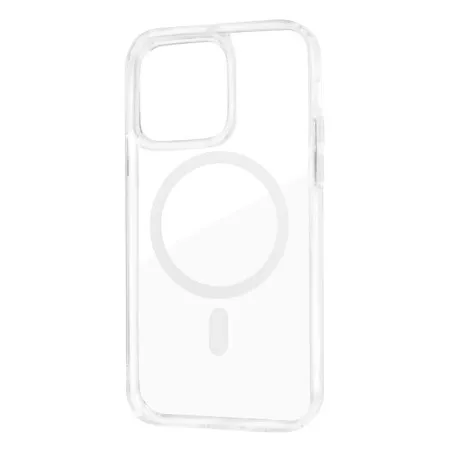 Чохол Fibra Crystal Case with MagSafe для Apple iPhone 15 Pro Max (Прозорий)  у Львові