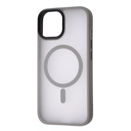 Чохол WAVE Matte Insane Case with MagSafe для Apple iPhone 15 (Gray)