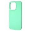 Чохол WAVE Full Silicone Cover для Apple iPhone 15 (Pistachio) у Чернівцях