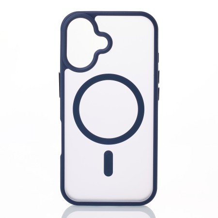 Чохол MATTE with MagSafe для iPhone 16 (Dark Blue)  у Житомирі