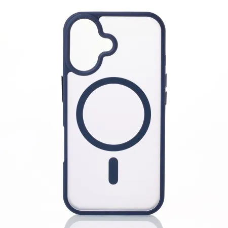 Чохол MATTE with MagSafe для iPhone 16 (Dark Blue)