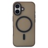 Чохол SOFT MATT with MagSafe для iPhone 16 Plus (Black)