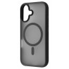 Чохол WAVE Matte Insane Case with MagSafe для Apple iPhone 16 (Black) у Луцьку