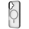 Чохол WAVE Matte Insane Case with MagSafe для Apple iPhone 16 (Gray) у Полтаві